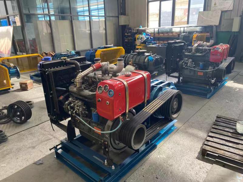 Diesel Engine Roots Blower- ပတ်ဝန်းကျင်ကာကွယ်ရေးနှင့် ထိရောက်မှု၏ ပြီးပြည့်စုံသောပေါင်းစပ်မှု