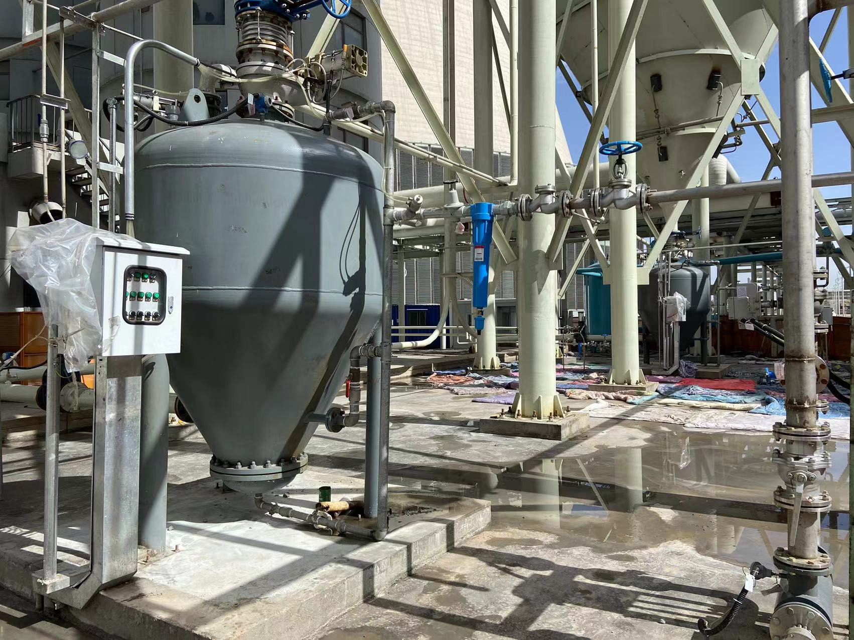 မျက်မြင်မရသောအသက်သွေးကြော - Yinchi Pneumatic သယ်ဆောင်ခြင်းစနစ်များကိုခေတ်သစ်ဘိလပ်မြေအပင်များ
