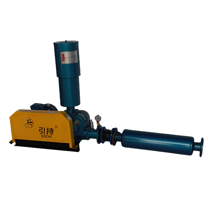 ငါးနှင့်ပုစွန်မွေးမြူရေးအတွက် Lobe V-Belt Root Blower သုံးခု